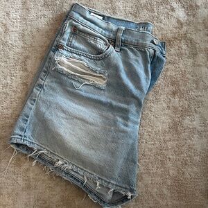 American Eagle Distressed Denim Shorts